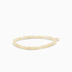 Soï - Gul Jade - Krystal armbånd - Velvære - 4 mm
