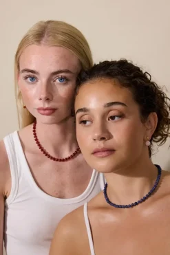 Soï - Nora Rosa Jade - Krystal øreringe
