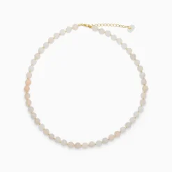 Soï - Rosa Jade - Krystal halskæde