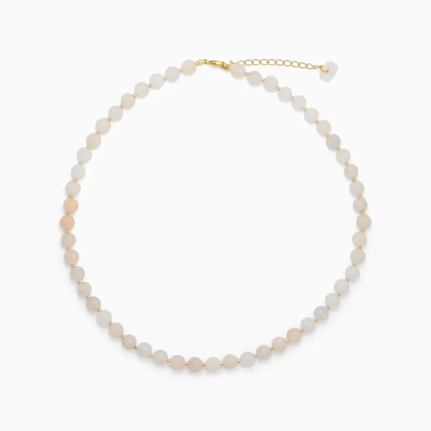 Soï - Rosa Jade - Krystal halskæde