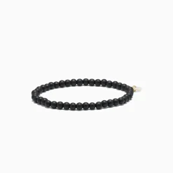 Soi - Blackstone - Krystal armbånd - Grounding - 4 mm