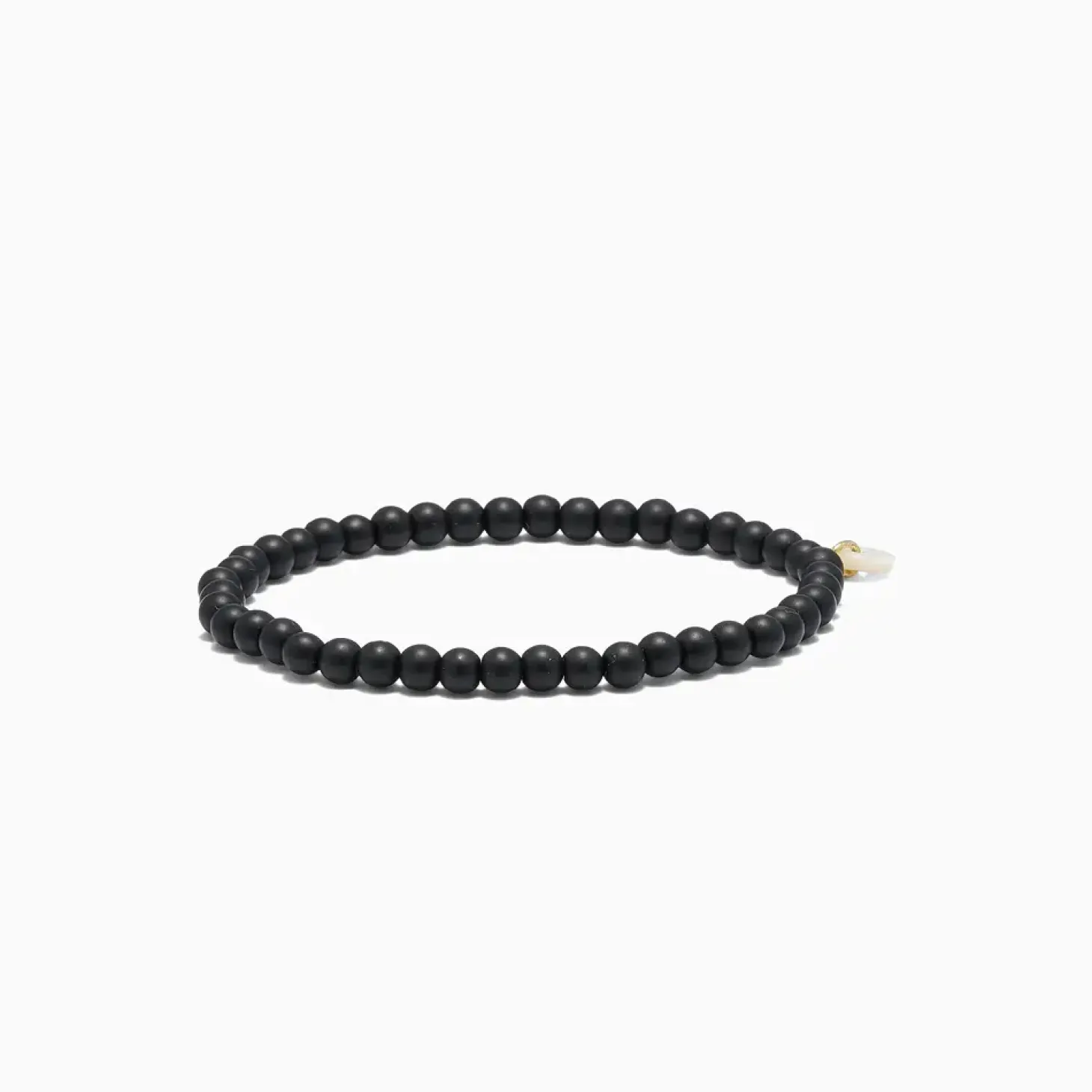 Soi - Blackstone - Krystal armbånd - Grounding - 4 mm