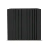 SQUARELY COPENHAGEN - Plantekasse - Unfold WIDE TALL - Sort - 77 x 33 x 70 cm