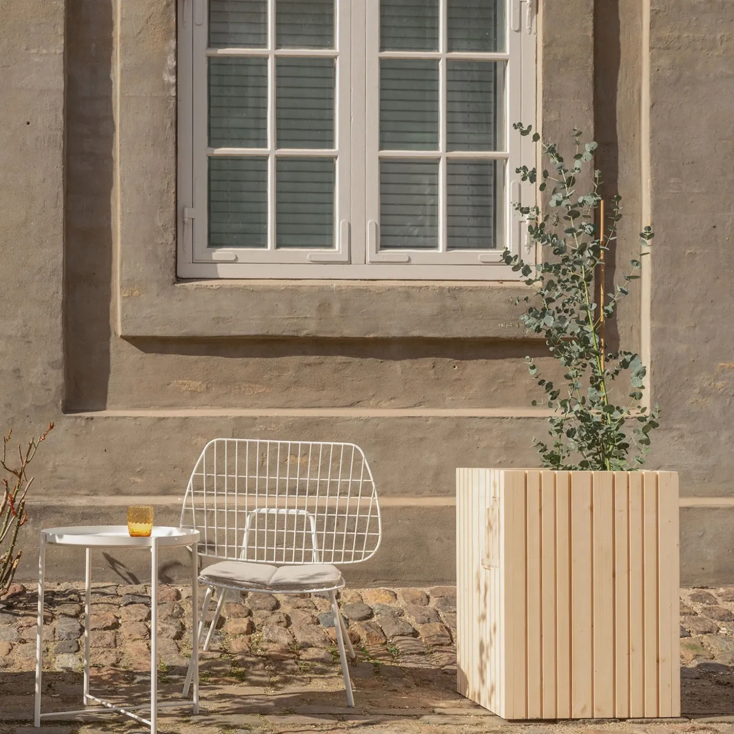 SQUARELY COPENHAGEN - Plantekasse - Unfold SQUARE TALL - Forest - 47 x 52 x 70cm