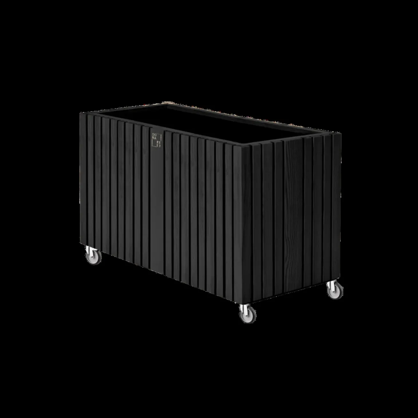 SQUARELY COPENHAGEN - Plantekasse - GrowLARGE - Sort Ask
