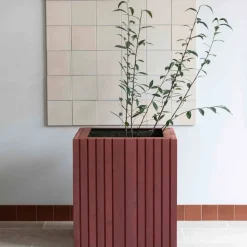 SQUARELY COPENHAGEN - Plantekasse - Unfold SQUARE - Forest Green - 60 x 60 x 56 cm