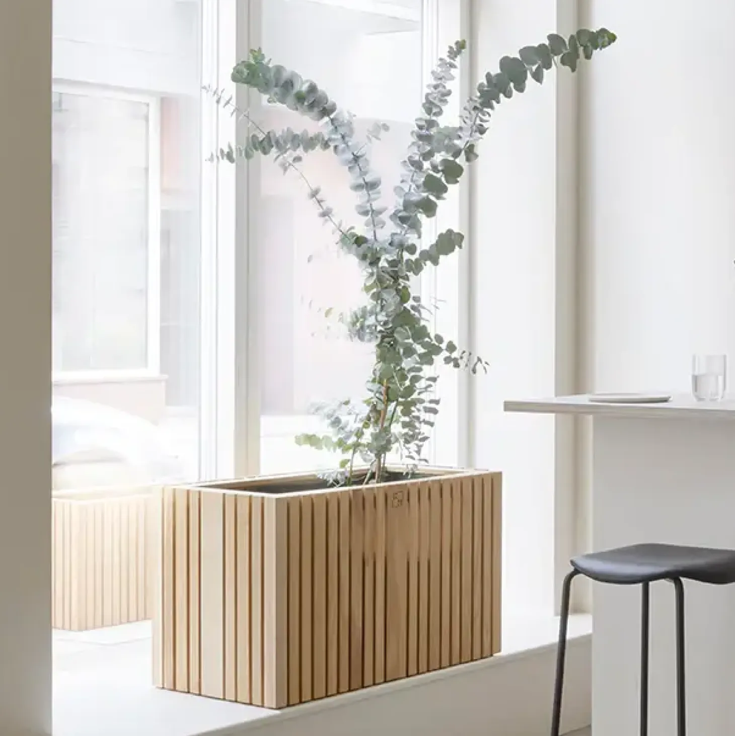 SQUARELY COPENHAGEN - Plantekasse - GrowLARGE - Ask Natur