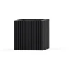 SQUARELY COPENHAGEN - Plantekasse - Unfold SQUARE - Sort - 60 x 60 x 56 cm
