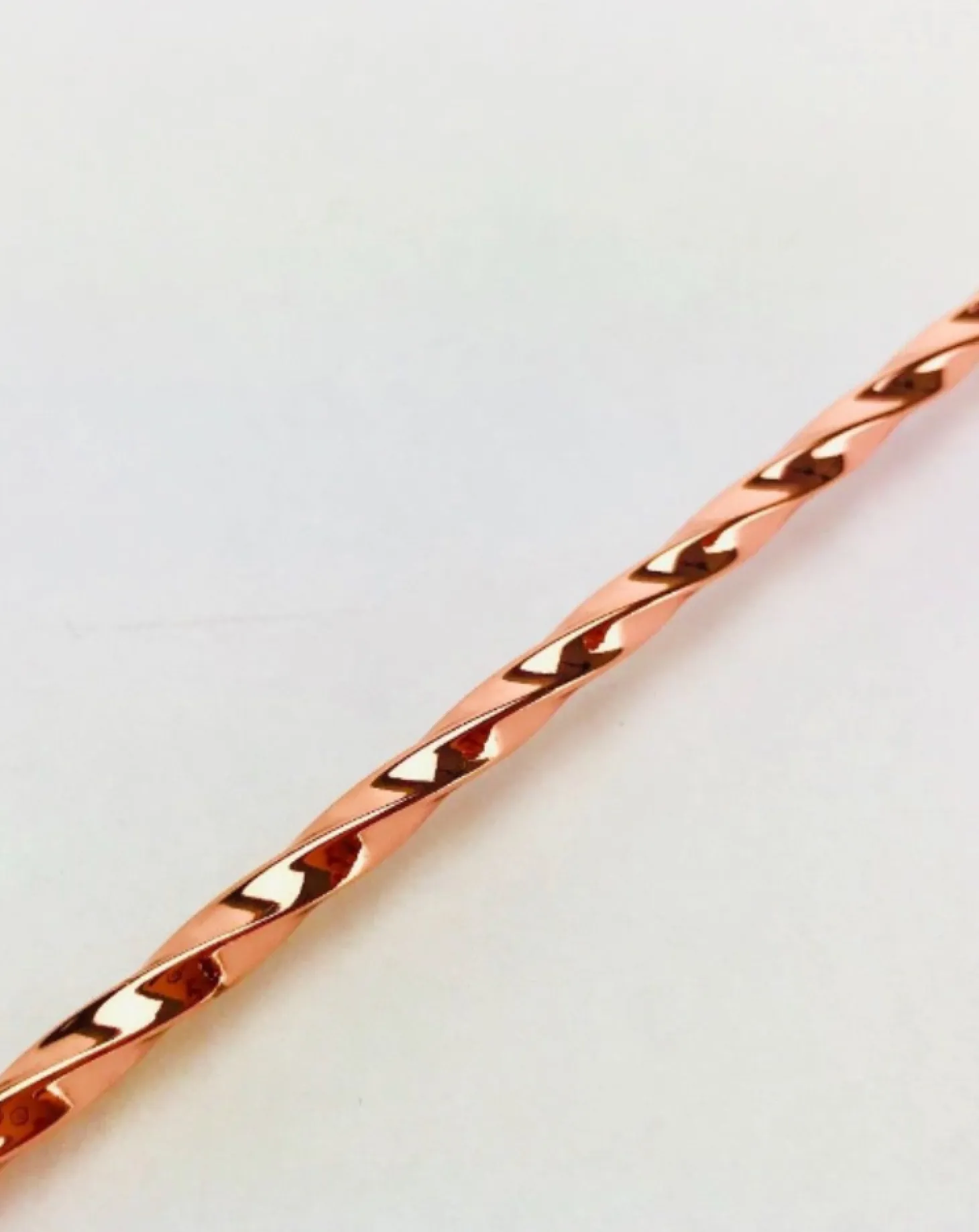 Steel Function - BAR SKE MED TWISTED HÅNDTAG COPPER