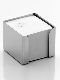 Steel Function - CUBUSBOX STÅL M/PAPIR 10,5CM