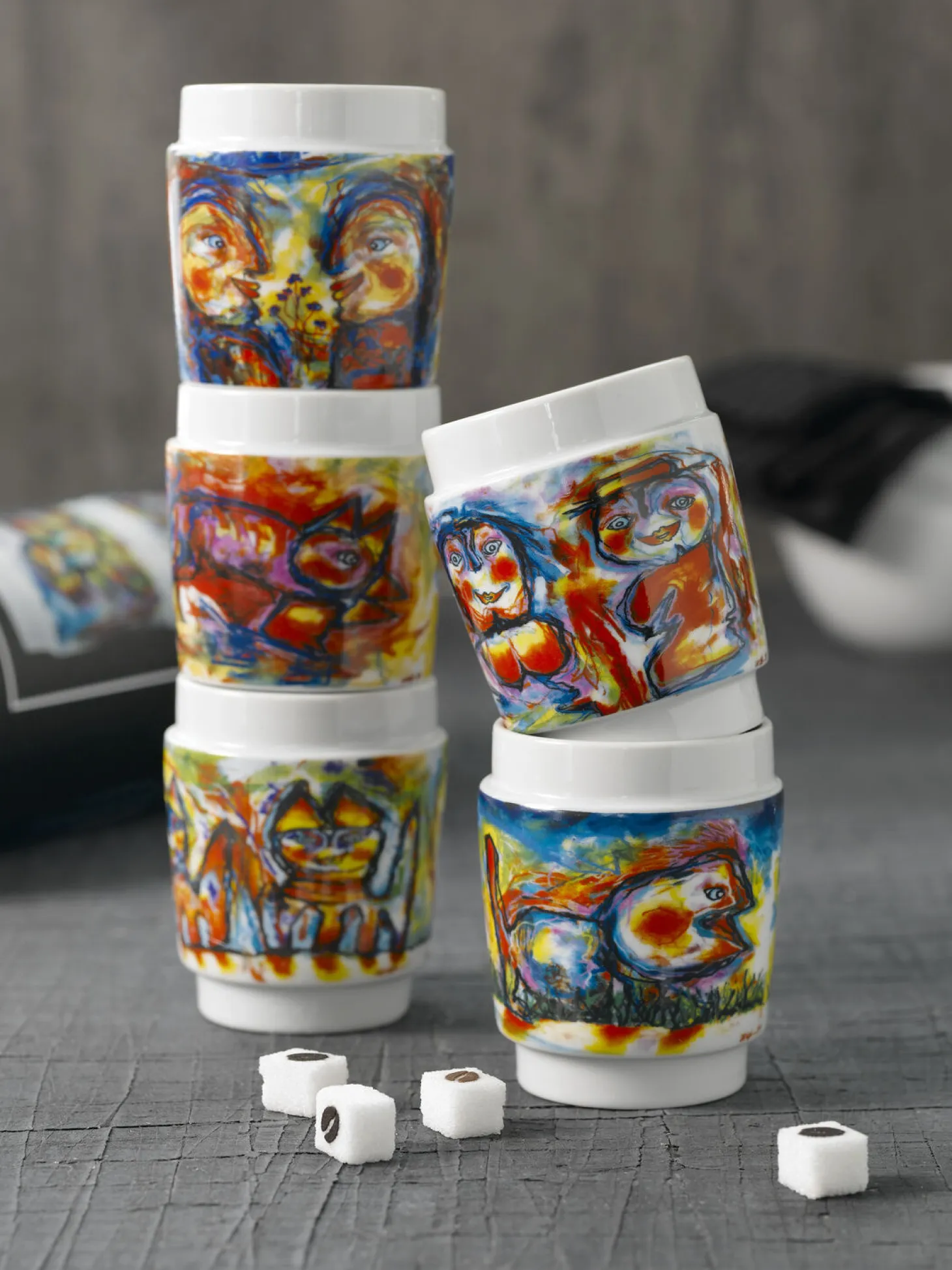 Steel Function - KUNSTKOPPER HAPPY BIRD PORCELÆN