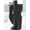 Steel Function - Pisa Køkkenrulleholder - Blank sort