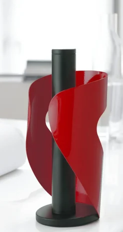 Steel Function - PISA KØKKENRULLEHOLDER RØD