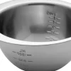 Steel Function - PISKESKÅL 22 CM M/MÅL - 1,2 L