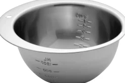 Steel Function - PISKESKÅL 22 CM M/MÅL - 1,2 L