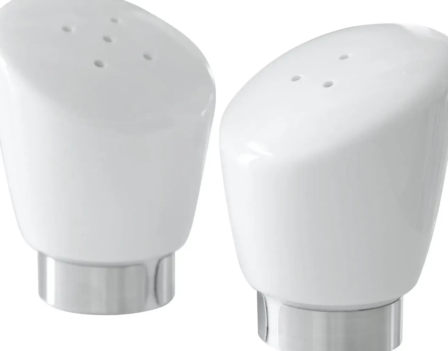 Steel Function - SALT & PEBER STRØSÆT PORCELÆN