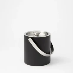 Steel-Function - Isspand med låg - Mat Sort - 2L