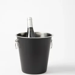 Steel-Function - Vin & Champagnespand - Sort