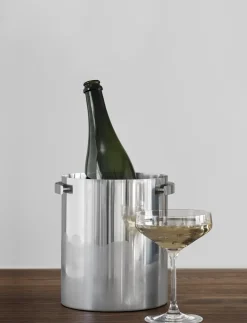 Stelton - Arne Jacobsen champagne køler steel