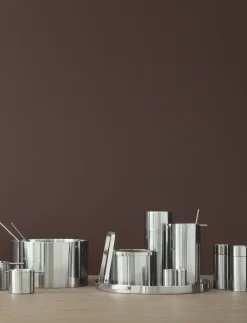 Stelton - Arne Jacobsen salt-/peber sæt steel