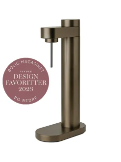 Stelton - Brus kulsyremaskine Dark brown metallic