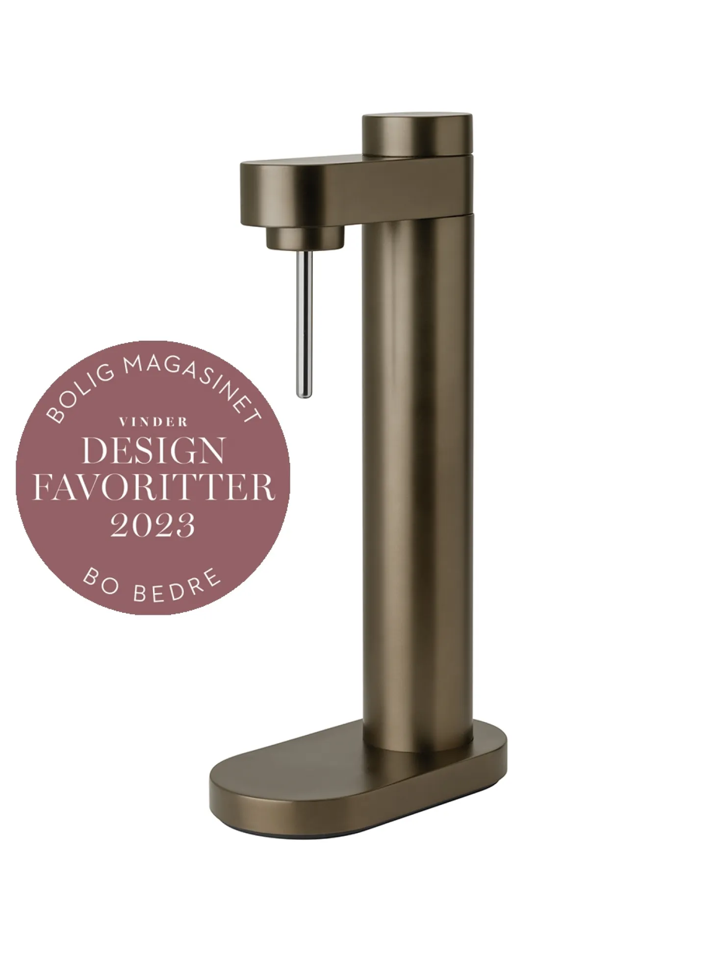 Stelton - Brus kulsyremaskine Dark brown metallic