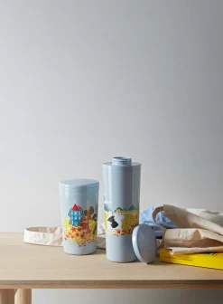 Stelton - Carrie termoflaske 0.5 l. Moomin sky