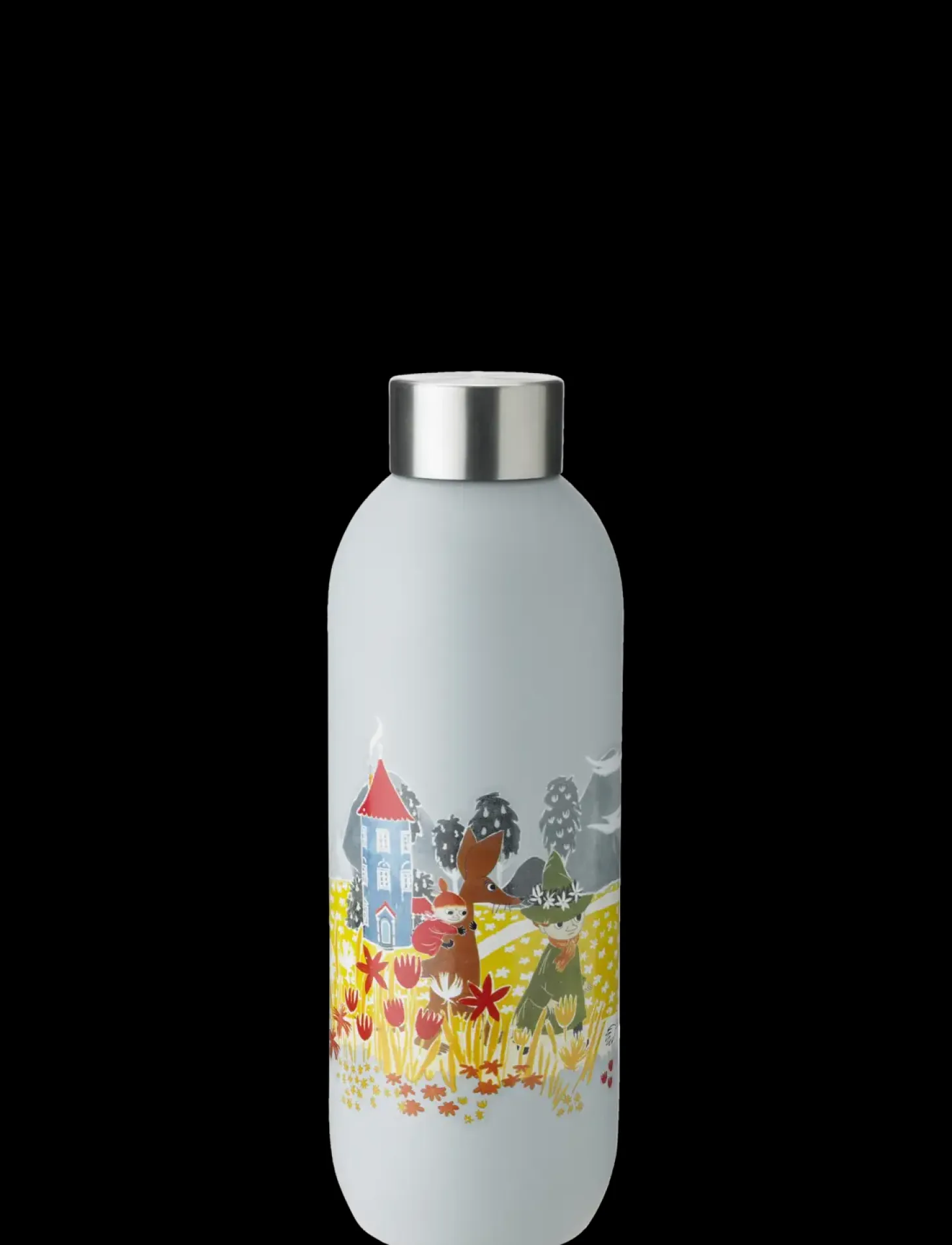 Stelton - Keep Cool drikkeflaske 0.75 l. Moomin soft sky