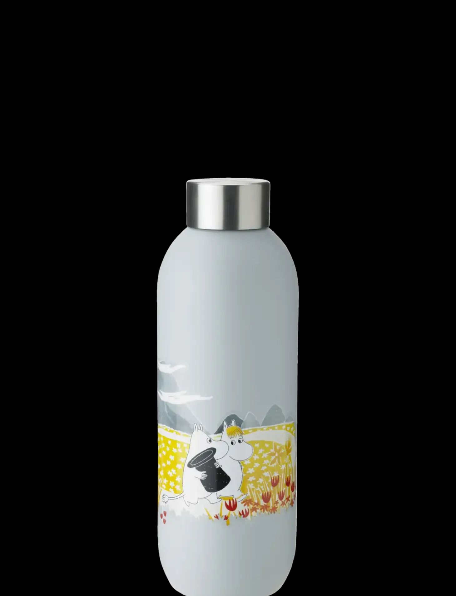 Stelton - Keep Cool drikkeflaske 0.75 l. Moomin soft sky