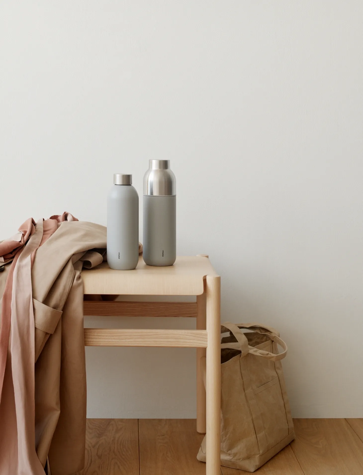 Stelton - Keep Warm termoflaske 0.75 l. light grey