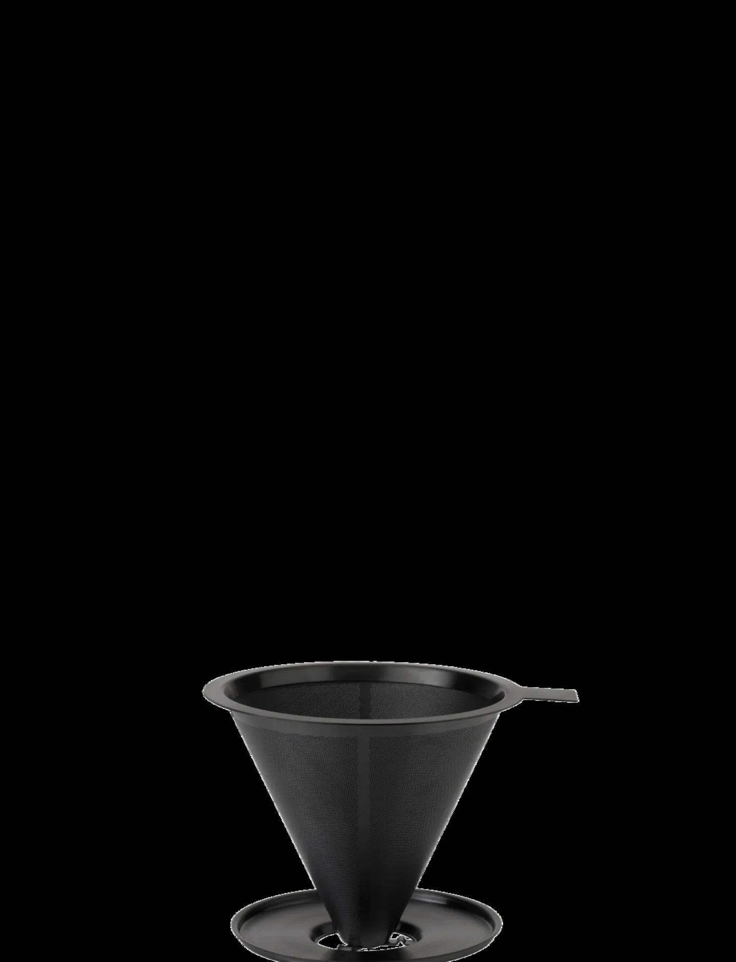 Stelton - Nohr slow brew kaffetragt med filter black metallic