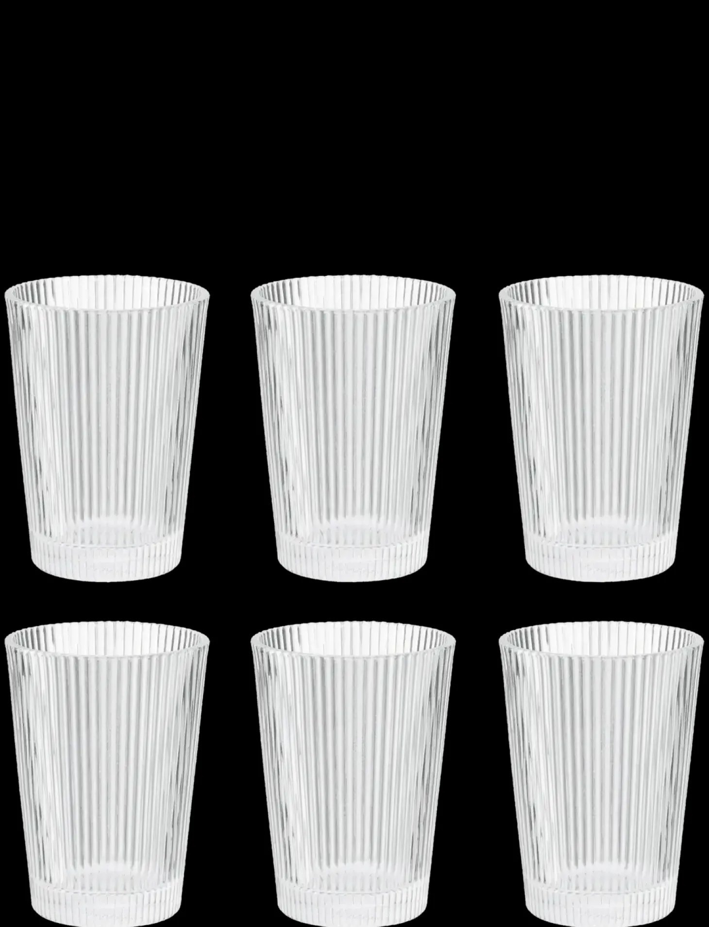 Stelton - Pilastro drikkeglas 0.24 l. 6 Stk clear