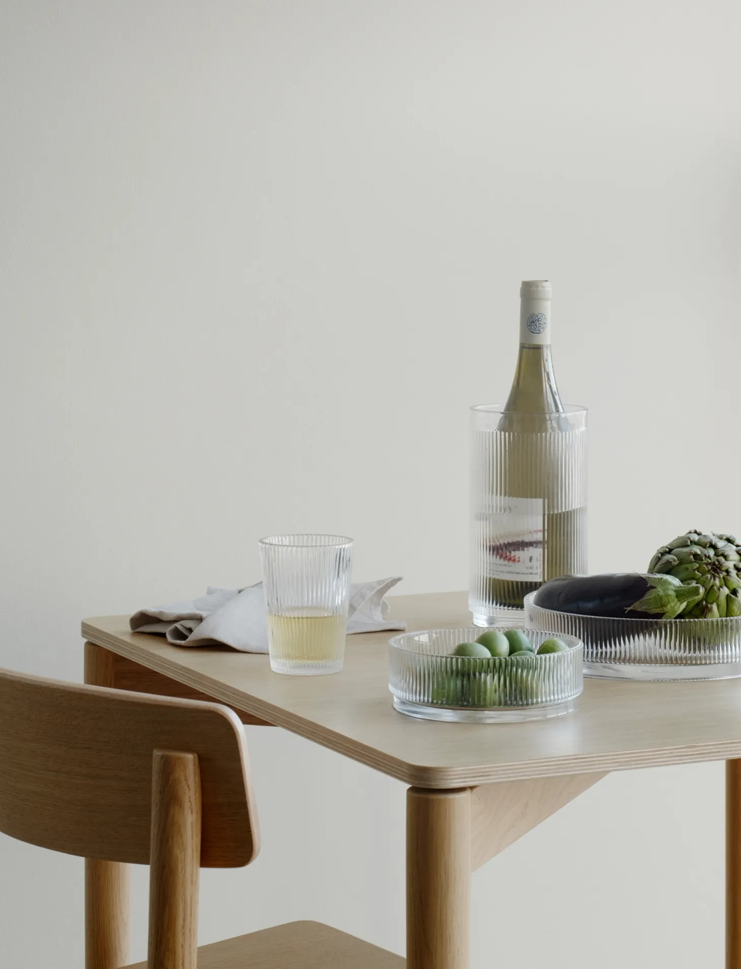 Stelton - Pilastro serveringsskål Ø 23 cm clear