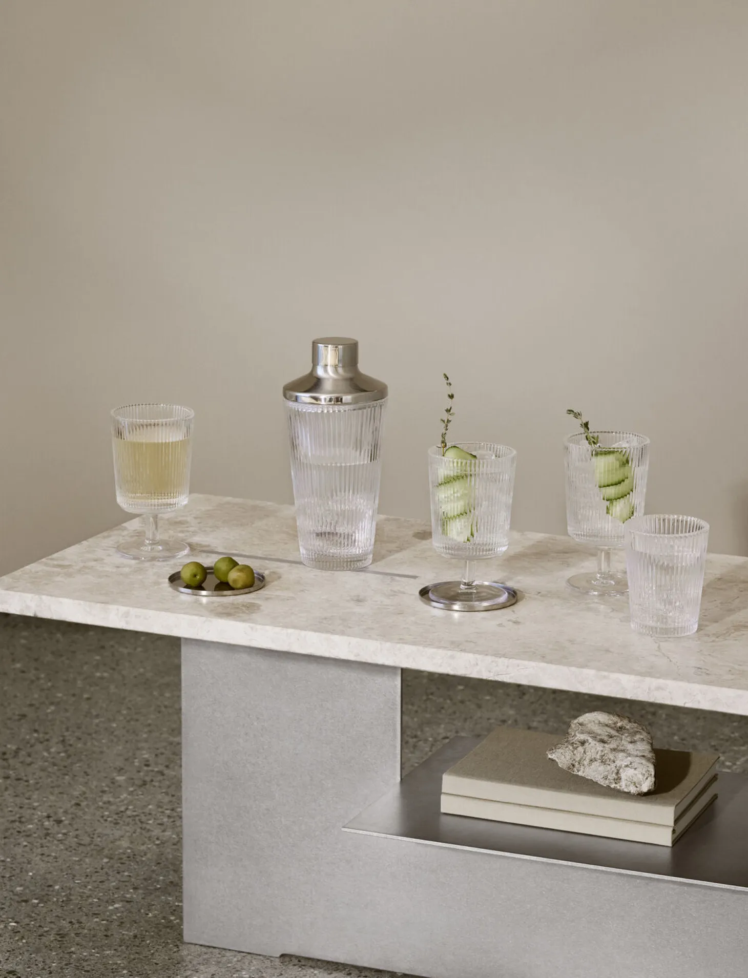 Stelton - Pilastro vinglas 0.18 l. 4 Stk clear