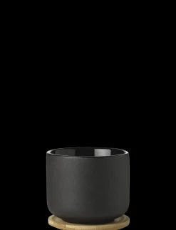 Stelton - Theo kop med coaster 0.2 l. black