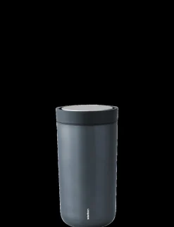 Stelton - To Go Click termokop 0.2 l. dark blue metallic