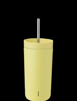 Stelton - To Go Sip termokop med sugerør 0.4 l. laevis