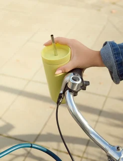 Stelton - To Go Sip termokop med sugerør 0.4 l. laevis