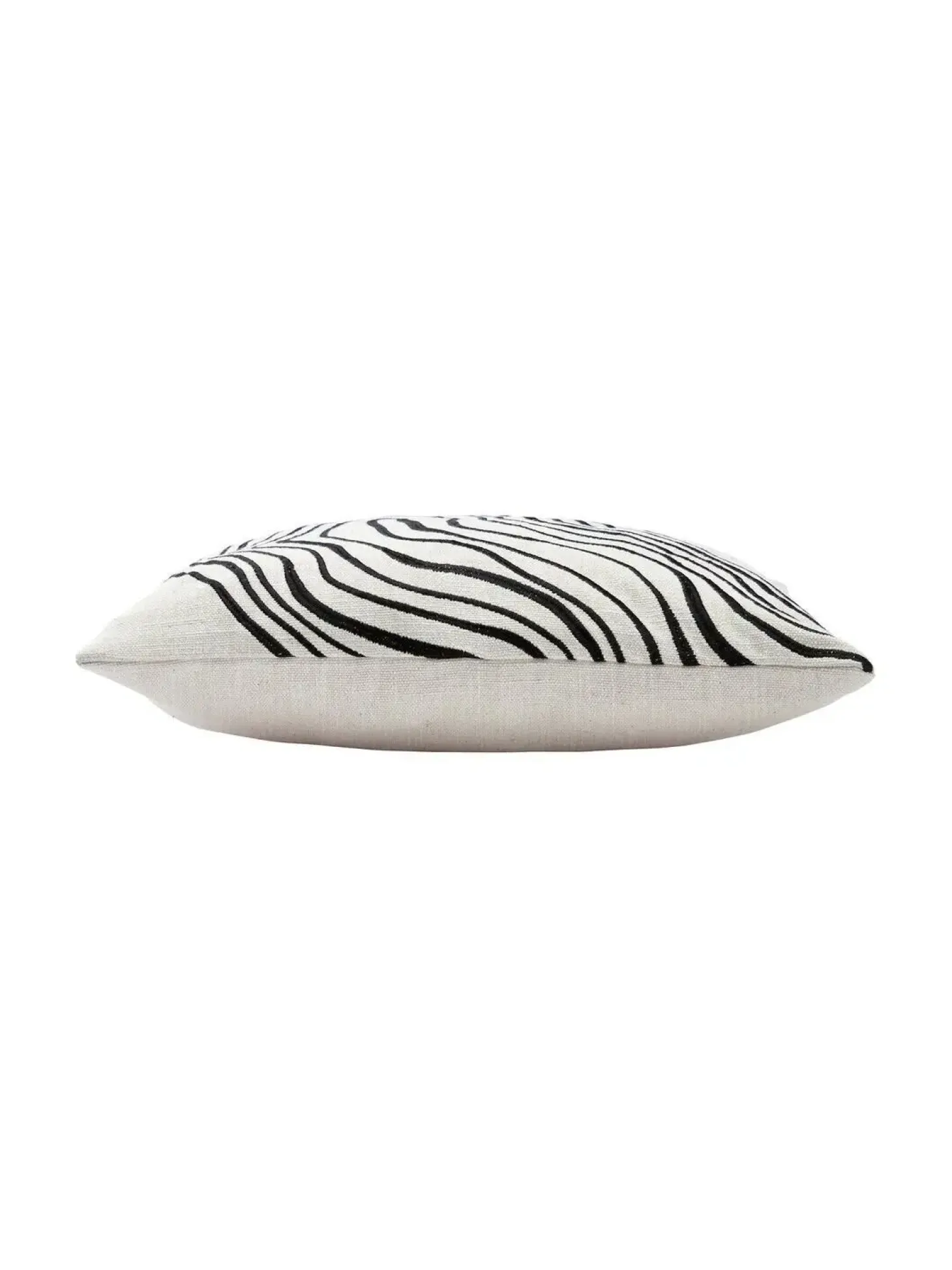 Svanefors - Curve Pudebetræk - Black/white 45x54cm