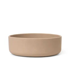 Tadazhi - Hundemadskål - Gråbrun - 20x7 cm