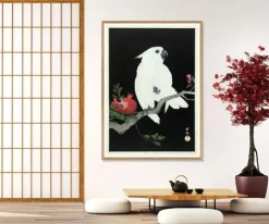 The Dybdahl - Plakat 50x70 cm. - Cockatoo & Pomegranate - Papir