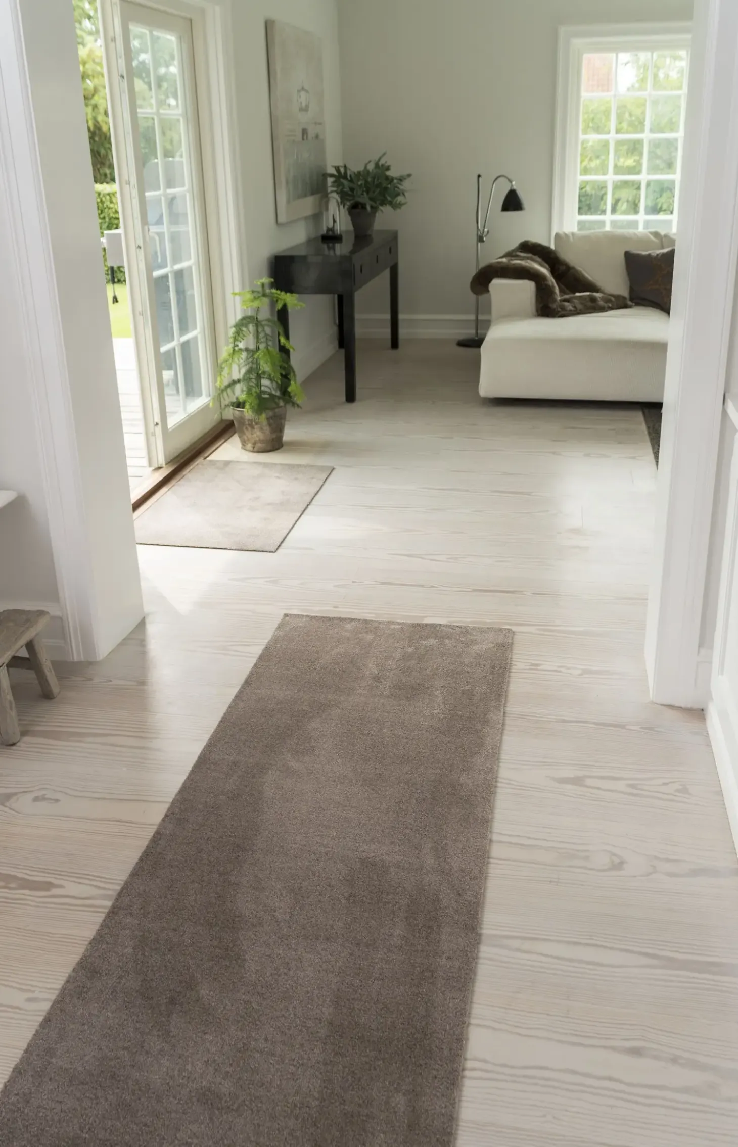 Tica Copenhagen - Løber - Ensfarvet - Beige/sand - 90x200 cm