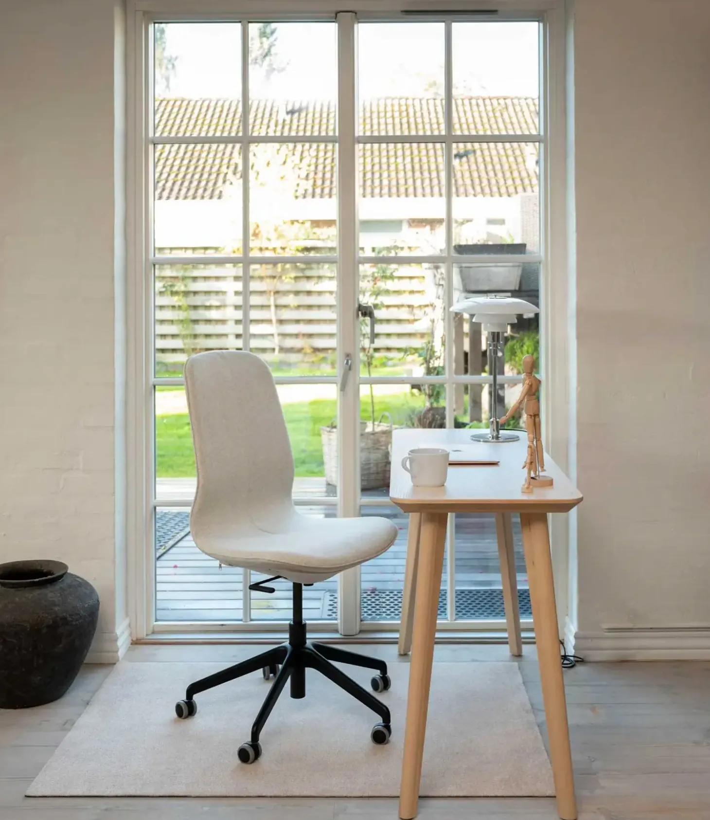 Tica Copenhagen - Smudsmåtte / Måtte - Ivory - 90x130 cm