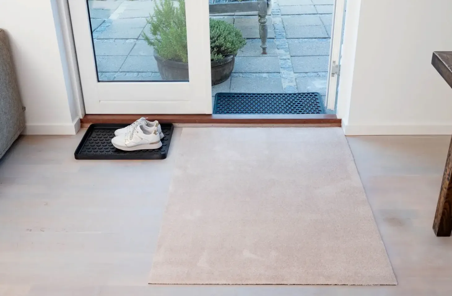Tica Copenhagen - Smudsmåtte / Måtte - Ivory - 90x130 cm