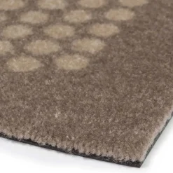 Tica Copenhagen - Smudsmåtte - Dots - Sand/beige - 40x60 cm