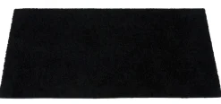 tica copenhagen - Smudsmåtte / Dørmåtte - Ensfarvet - sort - 67x120 cm