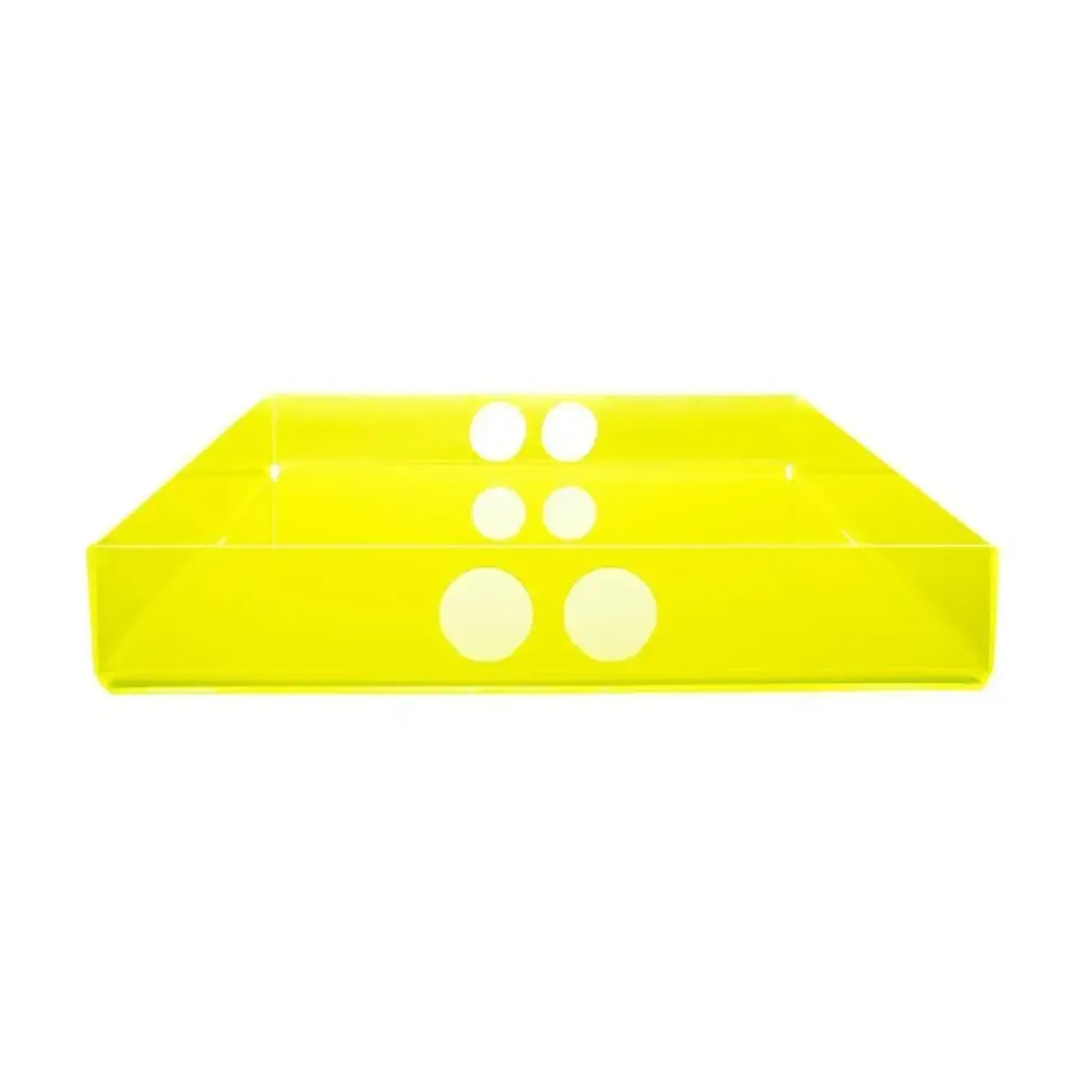 Tray bakke i neon gul fra Neon Living (stor) - neonyellow (29 x 41 cm)