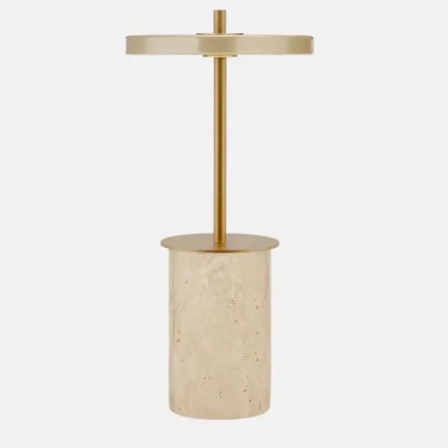 Umage - Bordlampe - Asteria Move Mini - Clay Travertine Messing