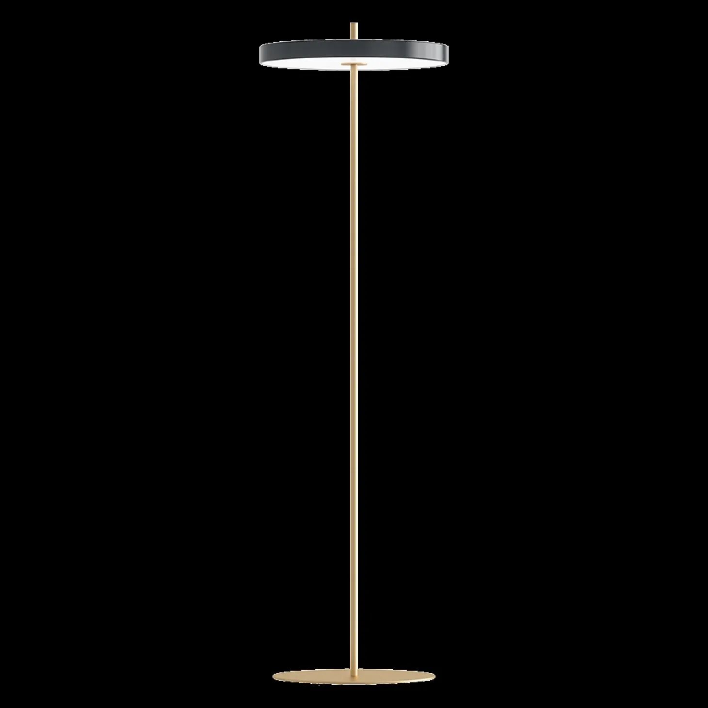 Umage - Gulvlampe - Asteria Floor - Anthracite grey - Ø43 cm