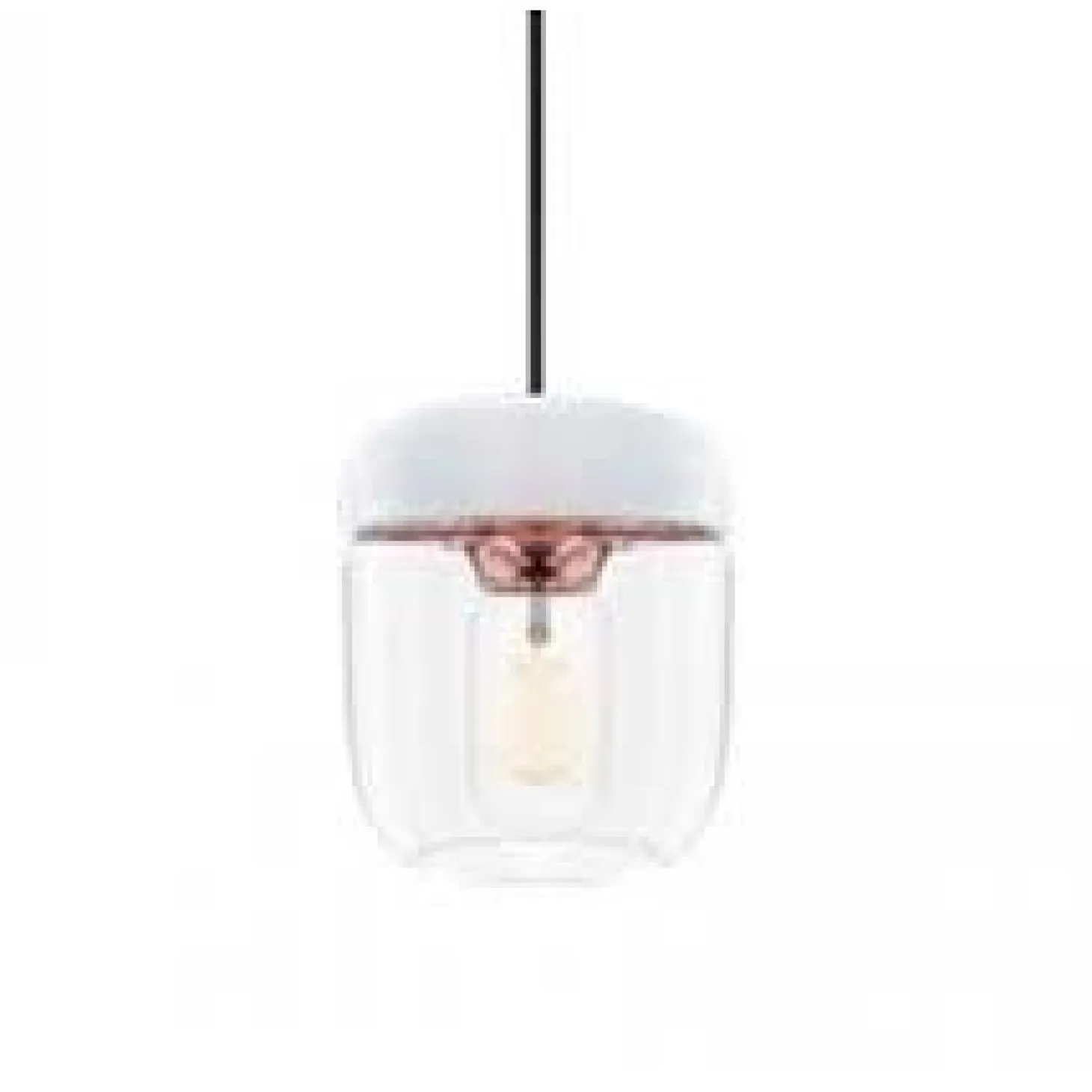 Umage - Lampe - Acorn - Hvid med børstet kobber